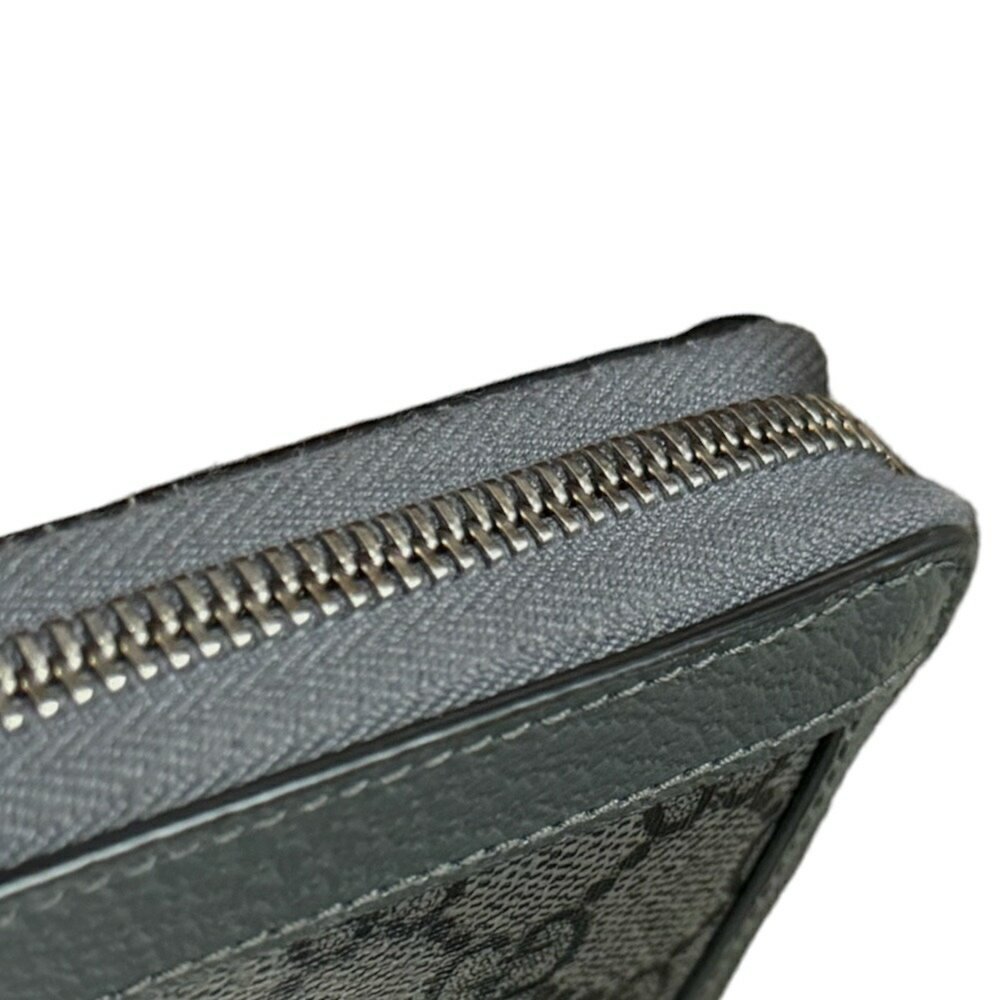 Gucci Zip Around Wallet Ophidia Long GG Supreme Canvas 706844 Men's GUCCI - Picture 5 of 5